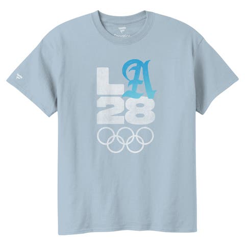 Men's Fanatics Powder Blue LA28 Bluebell Collection T-Shirt