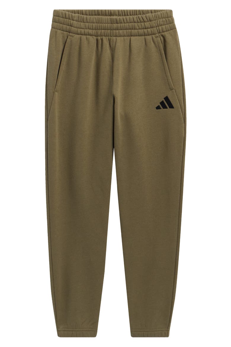 Kids' Fleece Joggers, Main, color, OLIVE STRATA