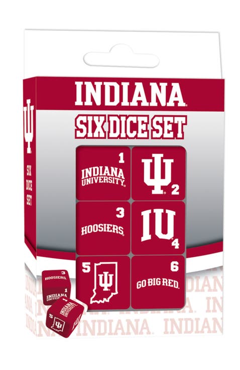 Indiana Hoosiers Dice Set - 19mm