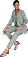 Jessica London Linen Blazer