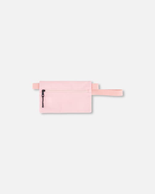 Deux Par Deux Double Pencil Case Retro Flower In Purple
