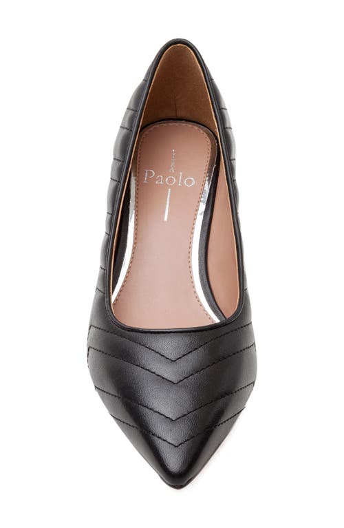 Linea Paolo Odie Pointed Toe Pump In Black