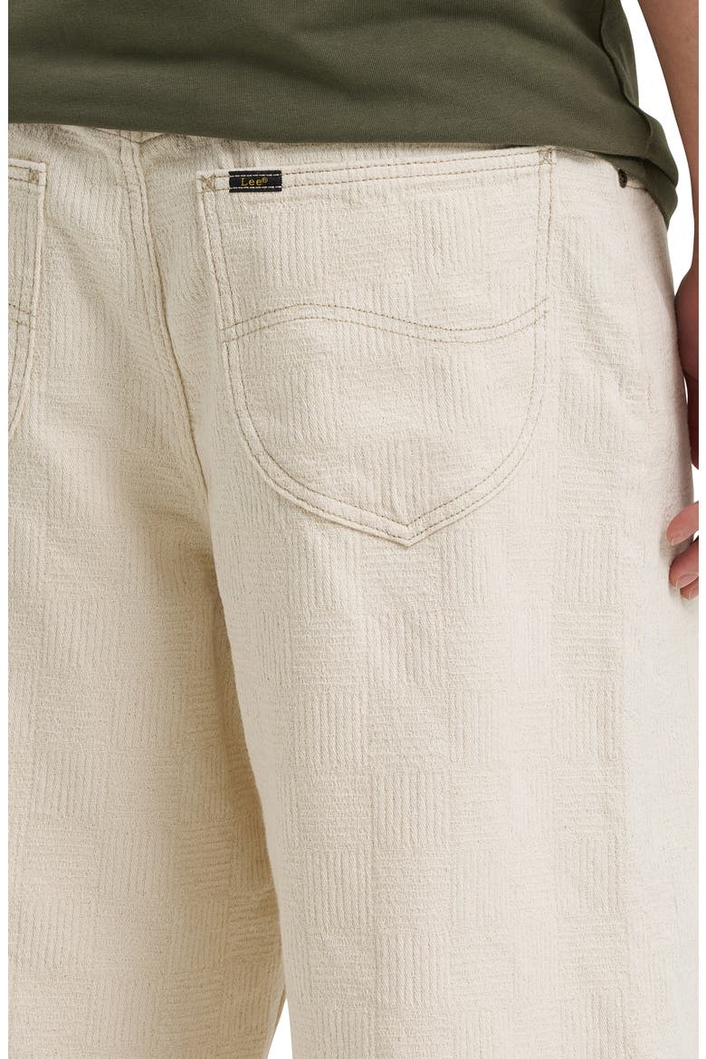 Denim Bermuda Shorts, Alternate, color, NATURAL GREIGE