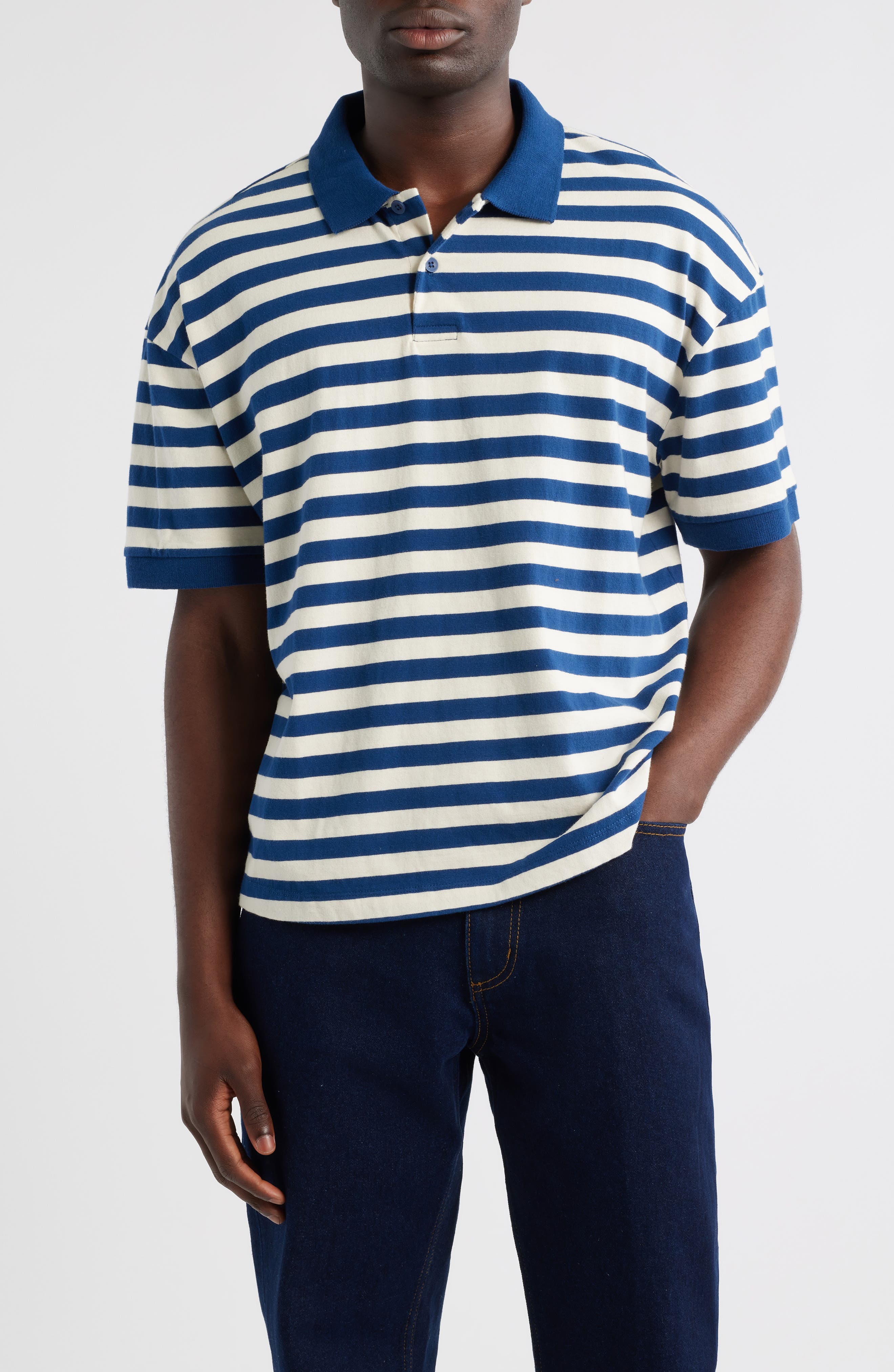 Trademark Stripe Polo