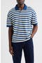 selected Navy/ White Stripe