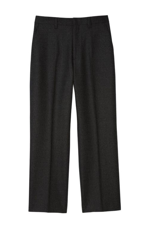 Sandro Wool Suit Trousers In Black