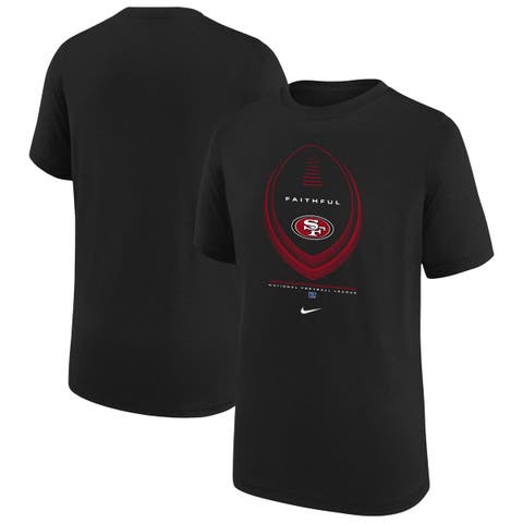Youth Nike  Black San Francisco 49ers Icon Legend Dri-FIT T-Shirt