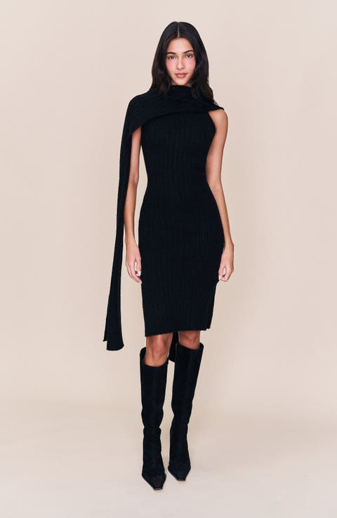 Hooded Knit Dress