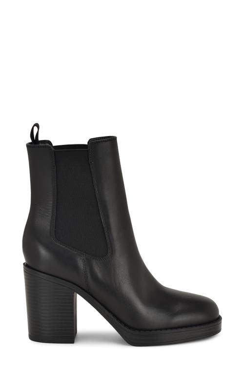 Nine West Hollin Platform Chelsea Boot In Black