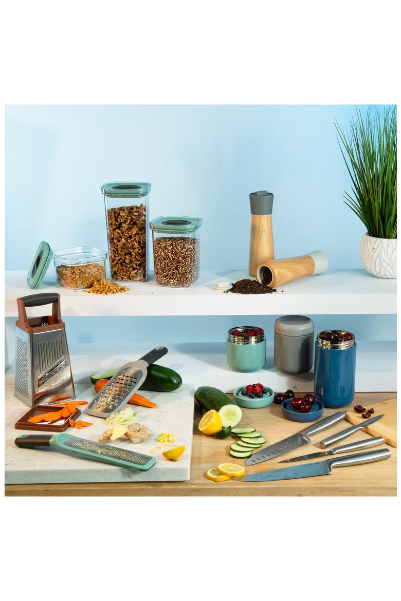 Leo Balance 2-Piece Rubberwood Spice Grinders, Alternate, color, MULTICOLOR