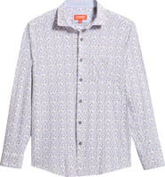 Johnston & Murphy XC Motion Performance Knit Button-Up Shirt