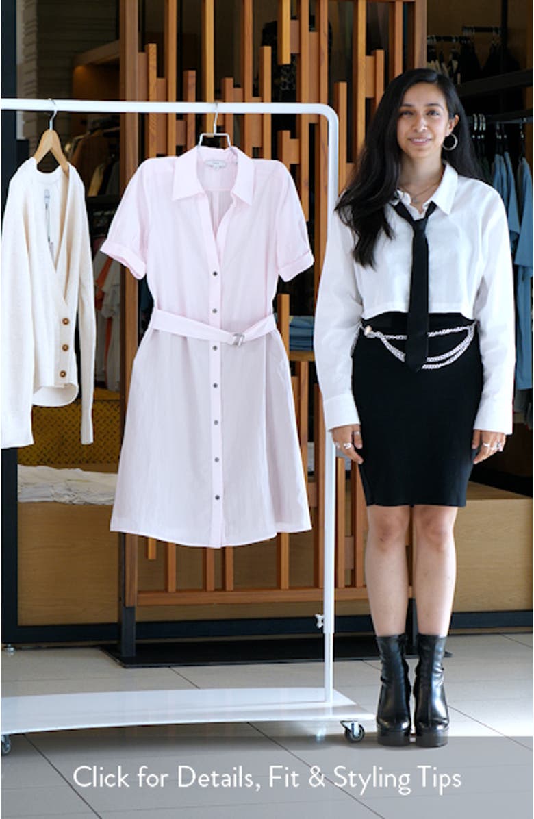 Short Sleeve Shirtdress, sales video thumbnail
