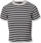 rag & bone Luca Rib Stripe T-Shirt
