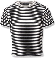 rag & bone Luca Rib Stripe T-Shirt