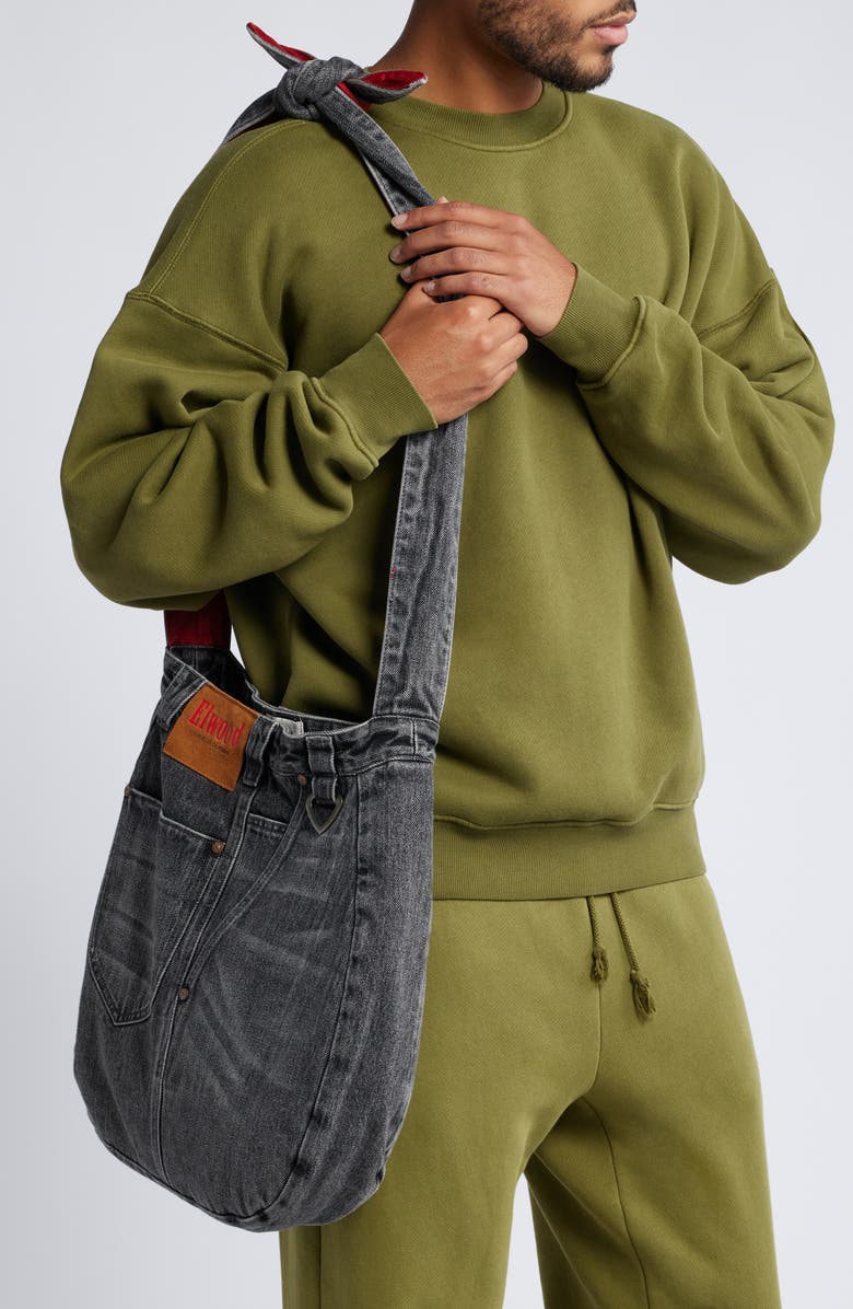 Elwood Denim Bag, Alternate, color,