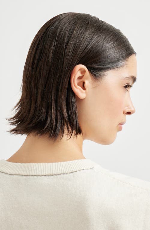 Brunello Cucinelli Cashmere Sweater In White