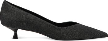 Eva Kitten Heel Pointed Toe Pump