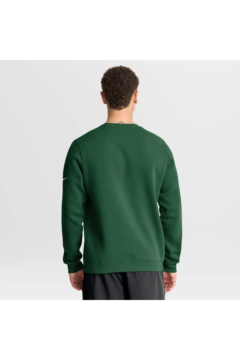 Men's Nike Green New York Jets Primetime Club Fleece Pullover Sweatshirt, Alternate, color, Green