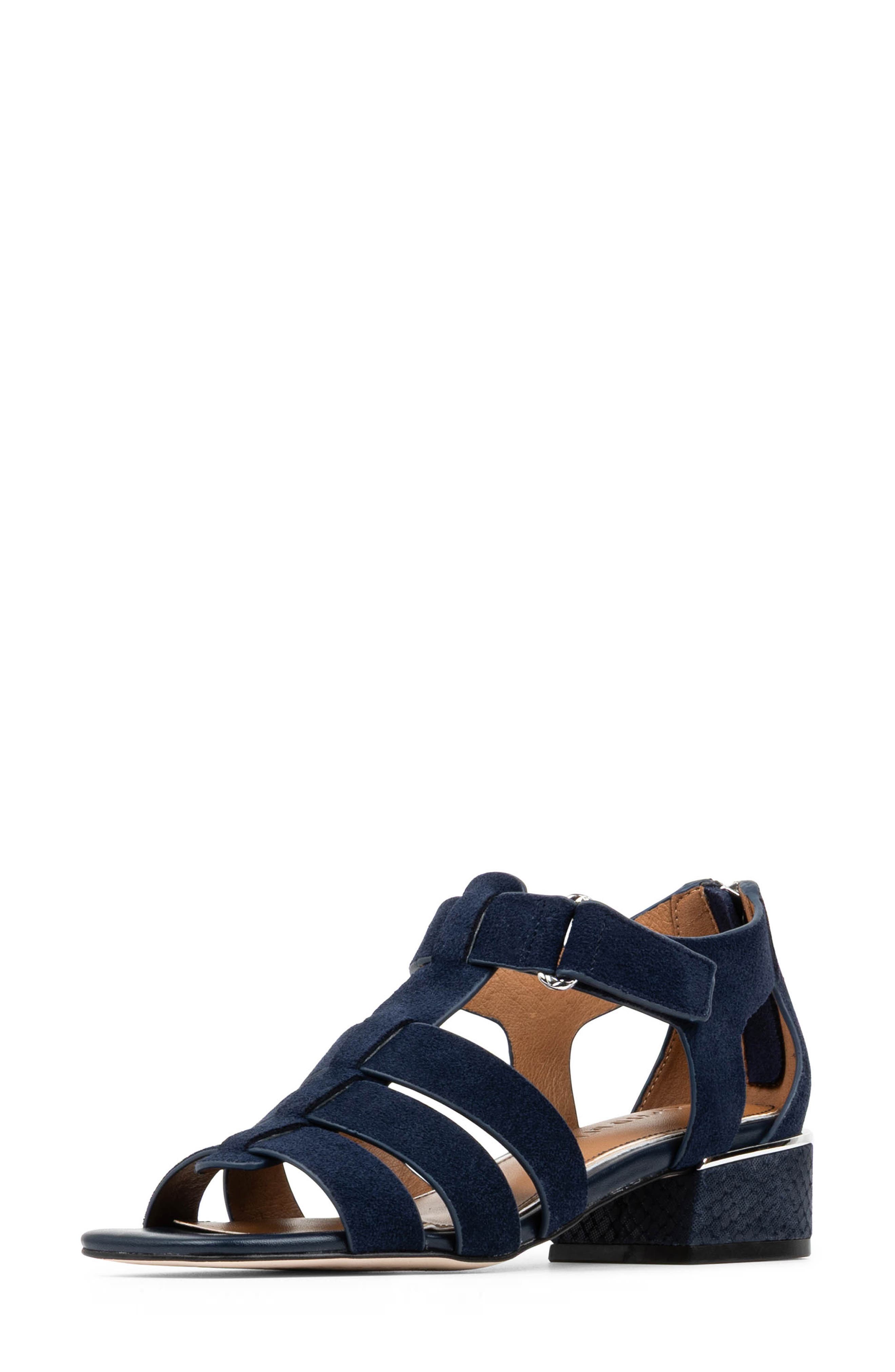 Faleisha City Fisherman Sandal, Alternate, color, NAVY