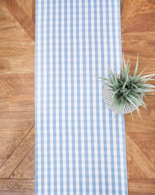 C & F Home C&f Home Calming Seas Table Runner 14" X 72" In Blue