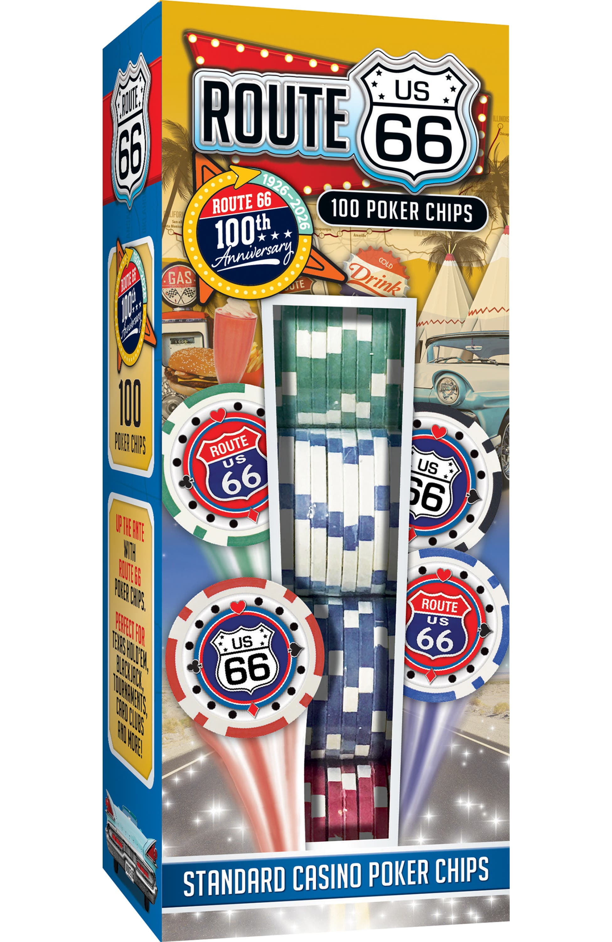Route 66 100 Piece Poker Chips | Nordstrom