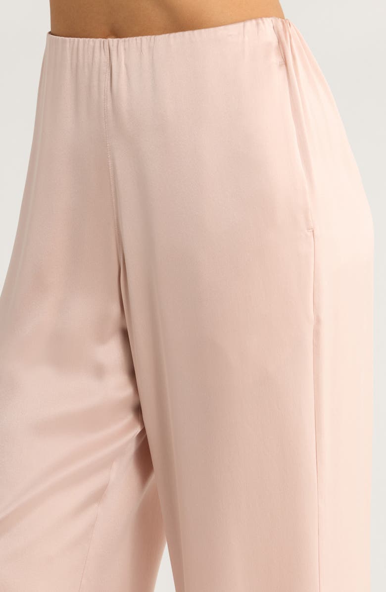 Lunya Washable Silk Pajamas, Alternate, color, Soft Pink