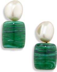 Lele Sadoughi Pebble Stud Earrings
