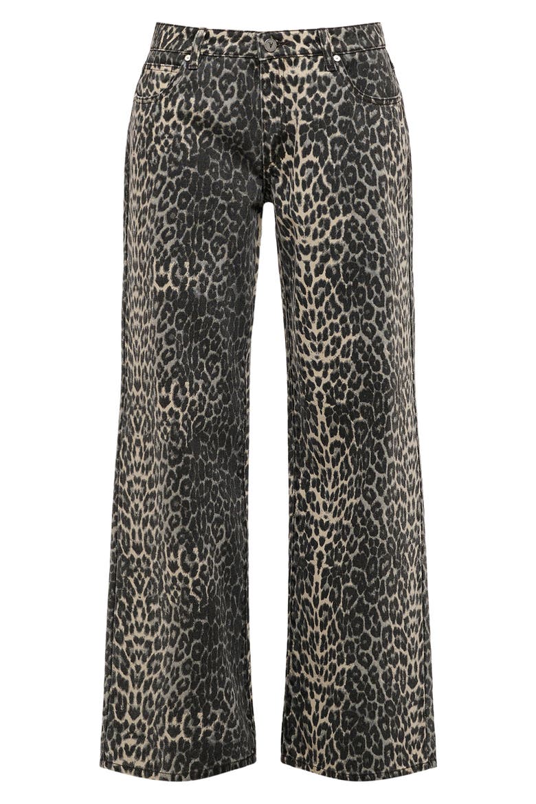 A99 Low Rise Baggy Straight Leg Jeans, Alternate, color, TABBY