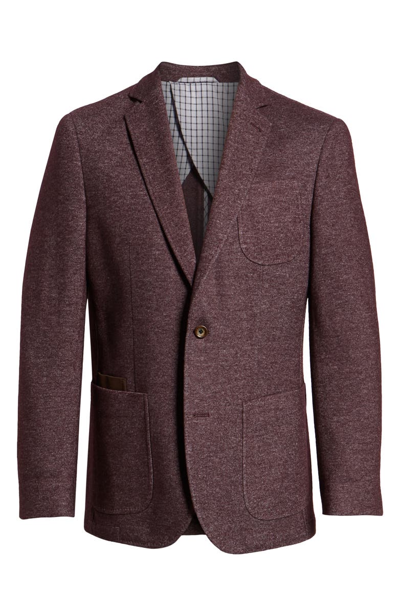 FLYNT Regular Fit Knit Wool Blend Sport Coat, Alternate, color, 