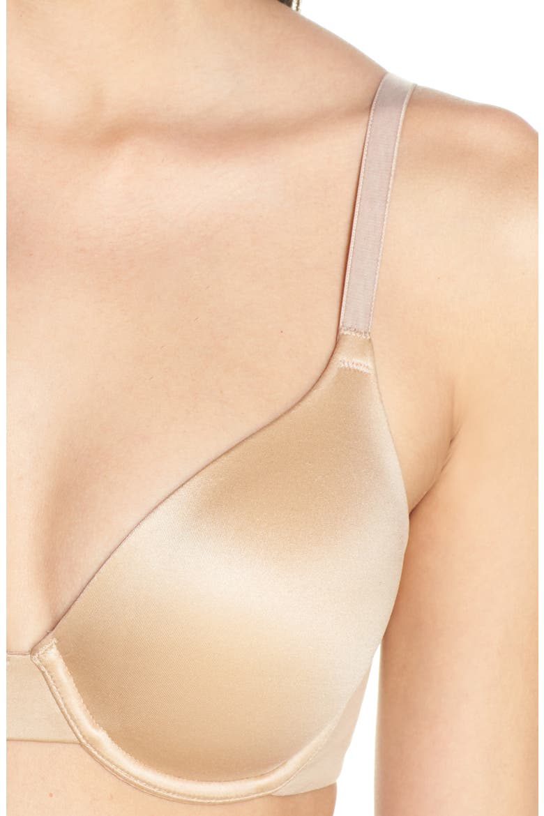 Future Foundation Underwire T-Shirt Bra, Alternate, color, AU NATURAL