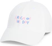 FRASIER STERLING Catch Of the Day Canvas Adjustable Baseball Cap