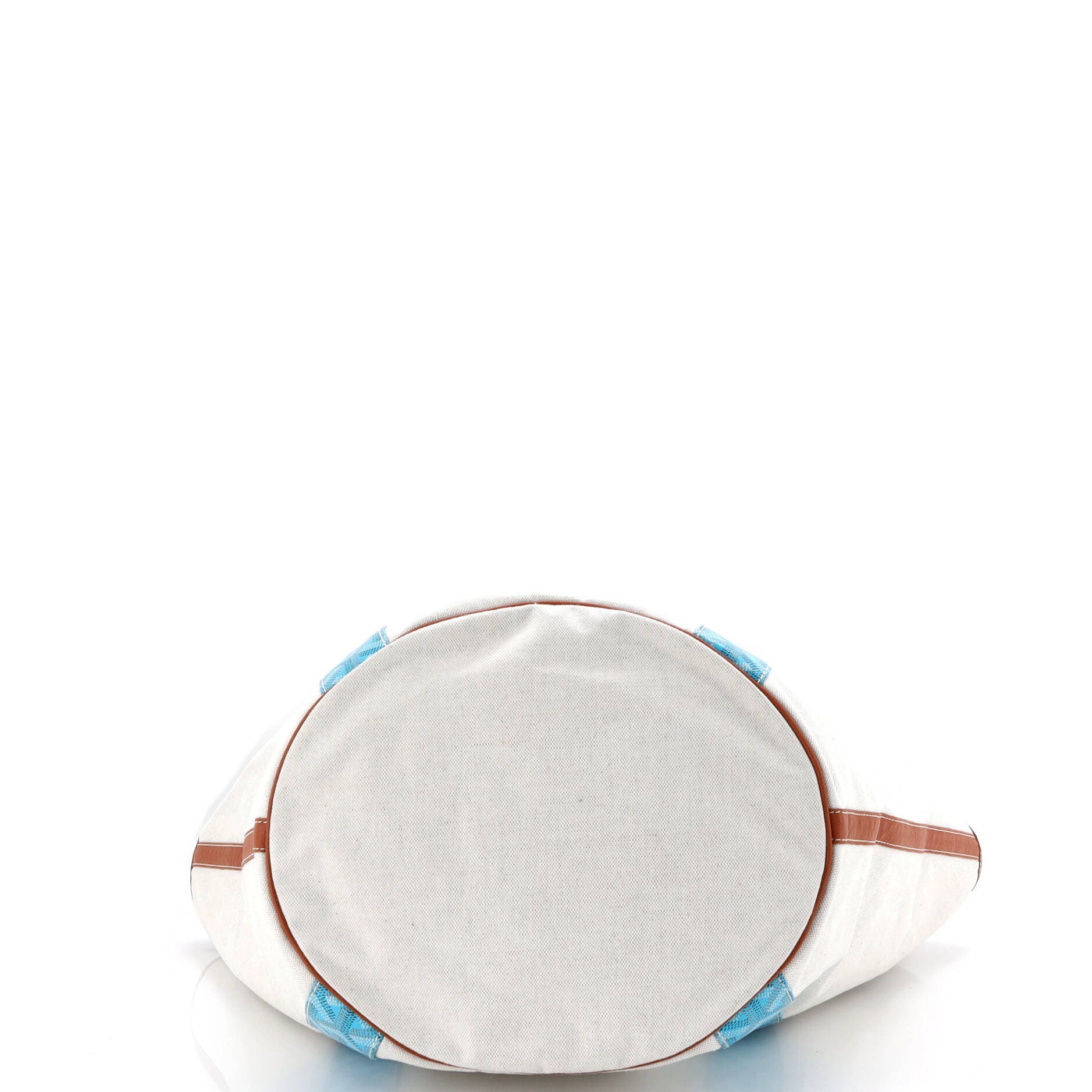 Pre-Owned Goyard Belharra Reversible Tote Coated Canvas, Alternate, color, Blue