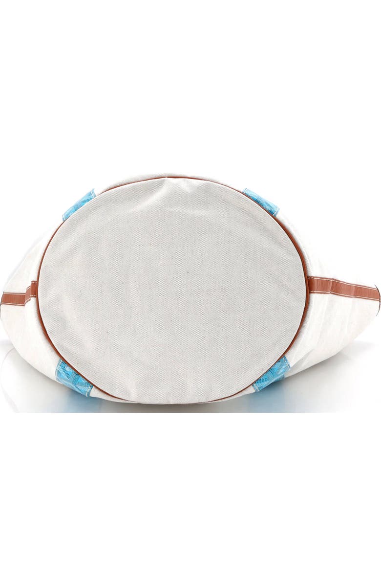 Pre-Owned Goyard Belharra Reversible Tote Coated Canvas, Alternate, color, Blue