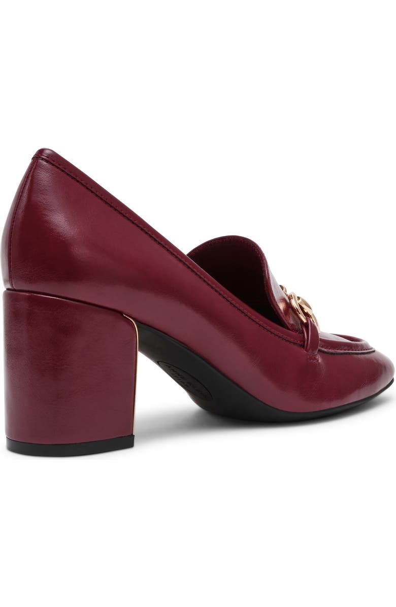 Anne Klein Tobi Bit Loafer Pump, Alternate, color, Bordeaux