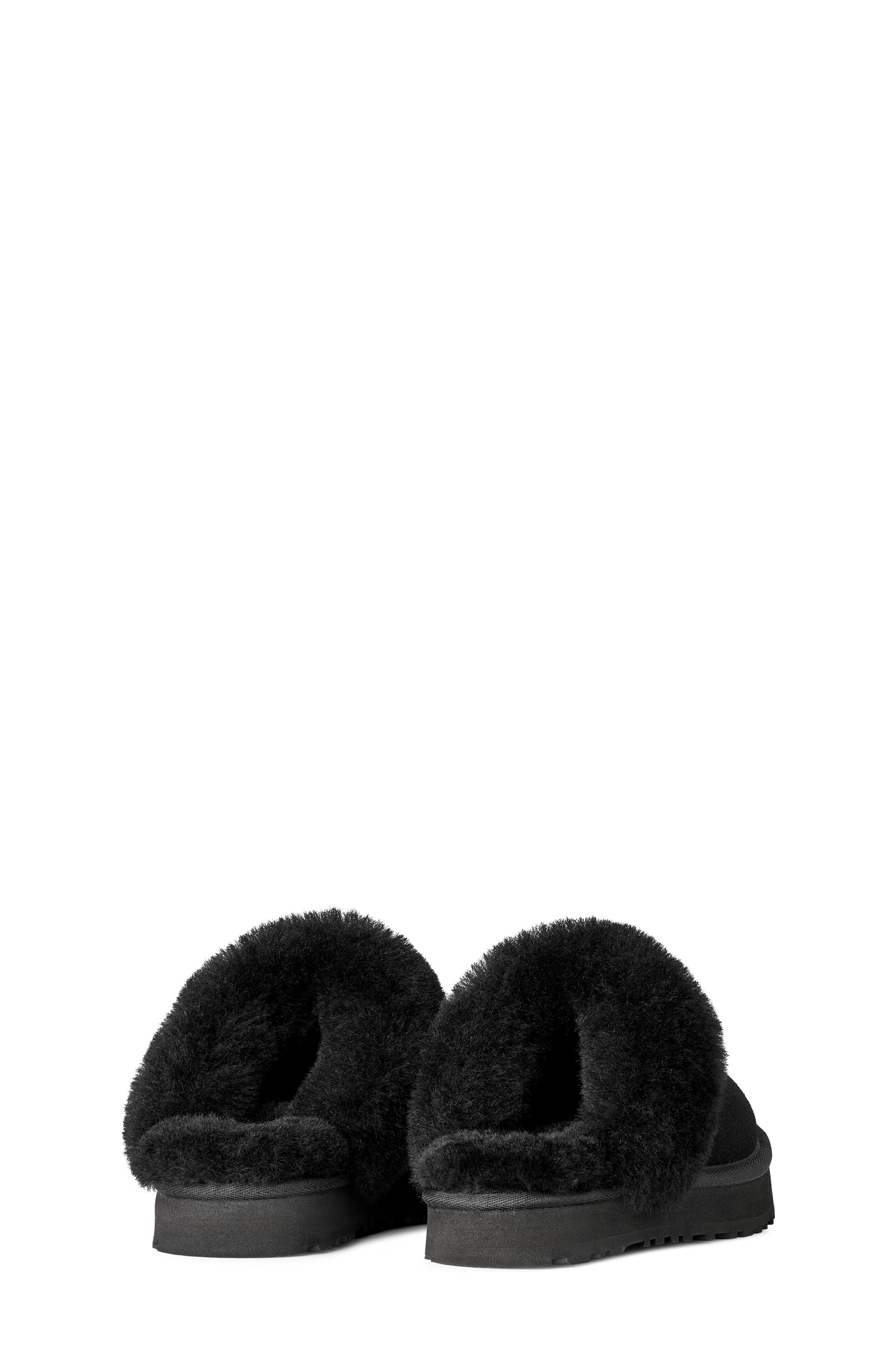 UGG® Kids' Disquette Genuine Shearling Trim Slipper — фото 6