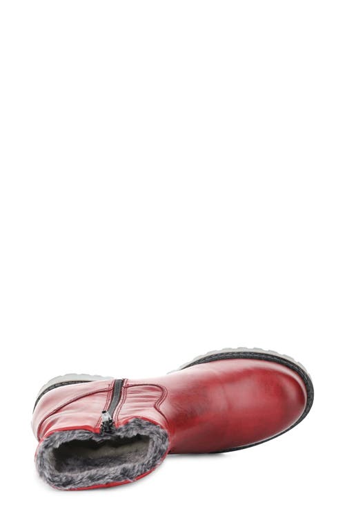 Bos. & Co. Calib Waterproof Bootie In Red