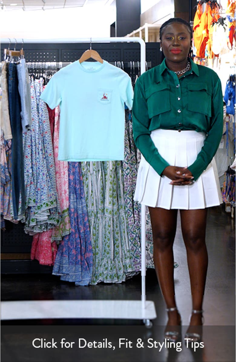 Kids' Catch of the Day Cotton Graphic Pocket T-Shirt, sales video thumbnail