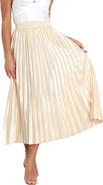 Petal & Pup Missie Pleated Satin Skirt