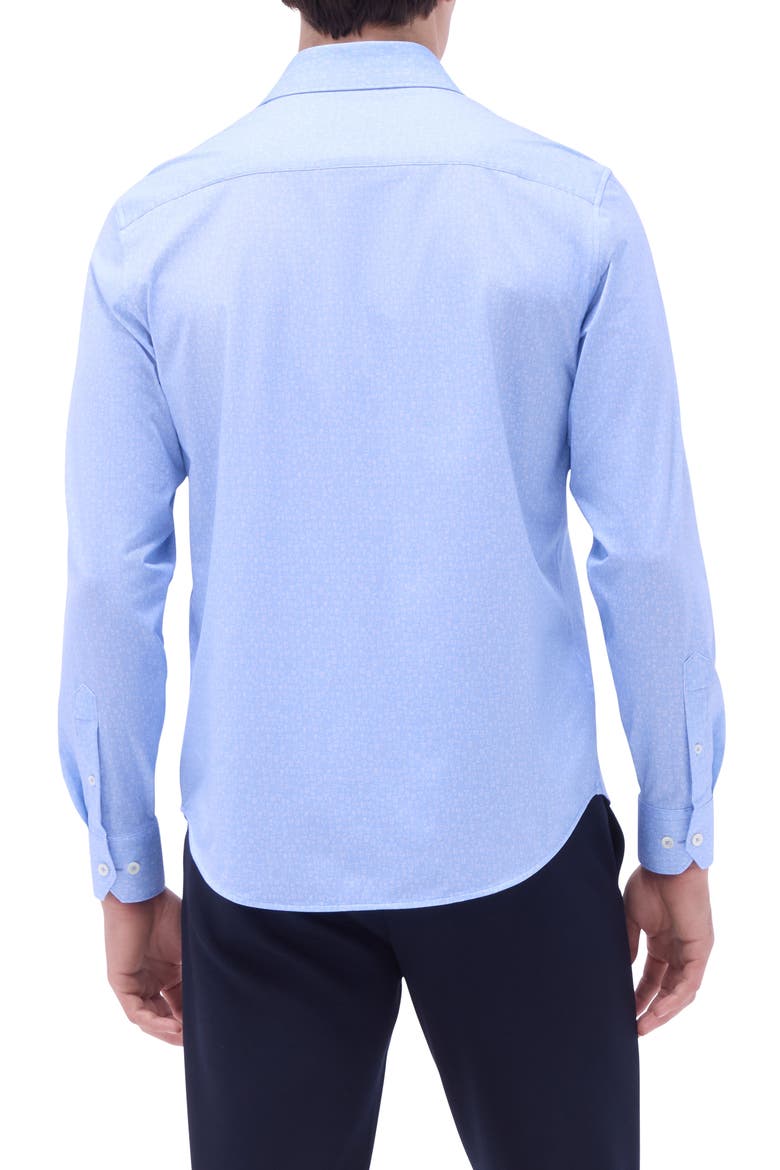 James OoohCotton® Button-Up Shirt, Alternate, color, AIR BLUE