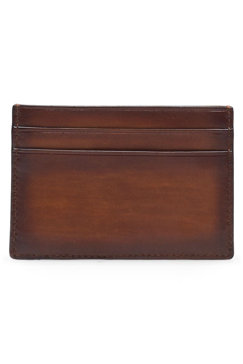 Leather Card Case, Alternate, color, CUERO