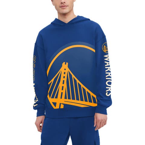 Men's Tommy Jeans Royal Golden State Warriors Kenny Pullover Hoodie