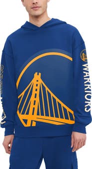 TOMMY JEANS Men's Tommy Jeans Royal Golden State Warriors Kenny Pullover Hoodie