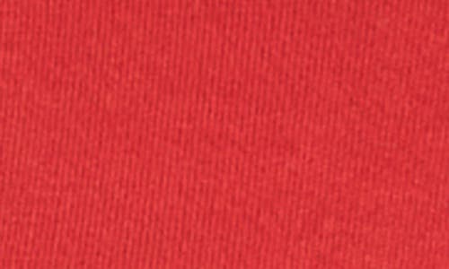 Karen Kane Dolman Sleeve Crewneck Sweater In Red
