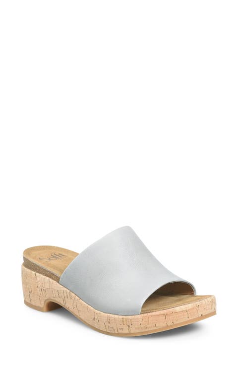 Cass Platform Slide Sandal (Women)