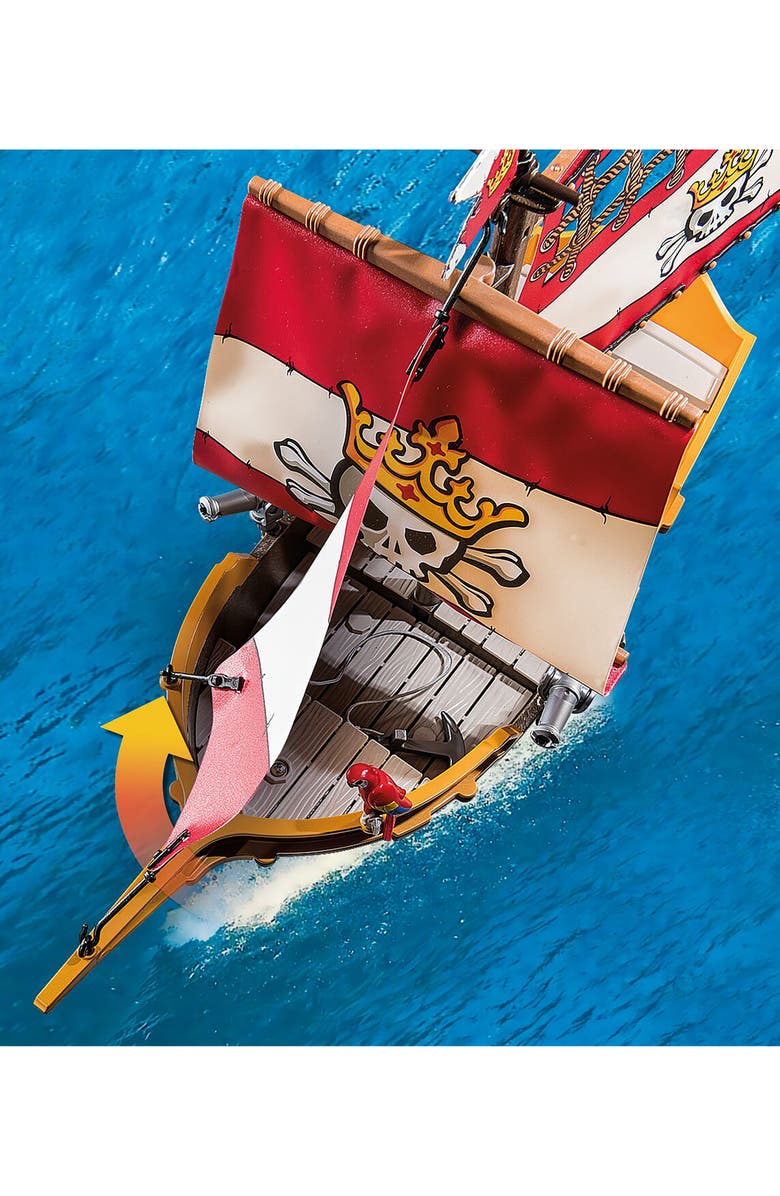 PLAYMOBIL Pirate Ship Playset, Alternate, color,