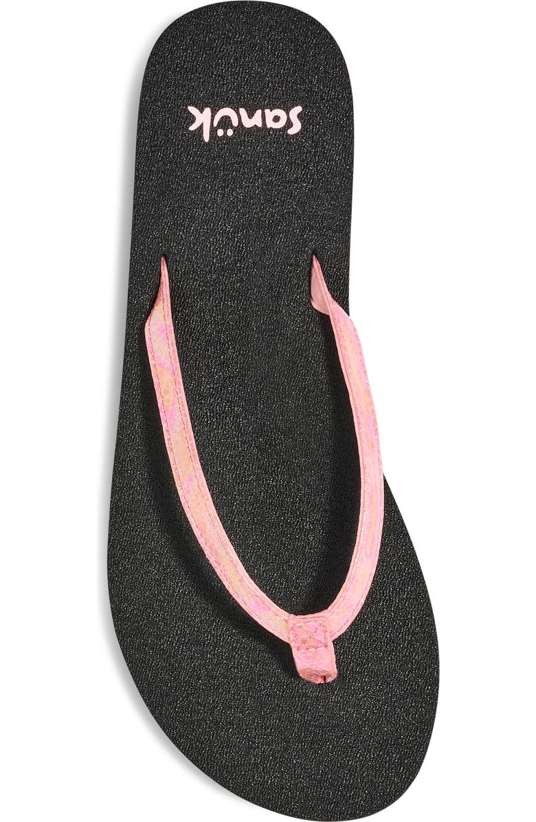 Sanuk Yoga Joy II Flip Flop, Alternate, color, Mermaid