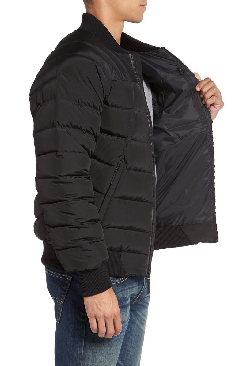 The North Face 'Kanatak' Quilted Water Resistant Bomber Jacket, Alternate, color,