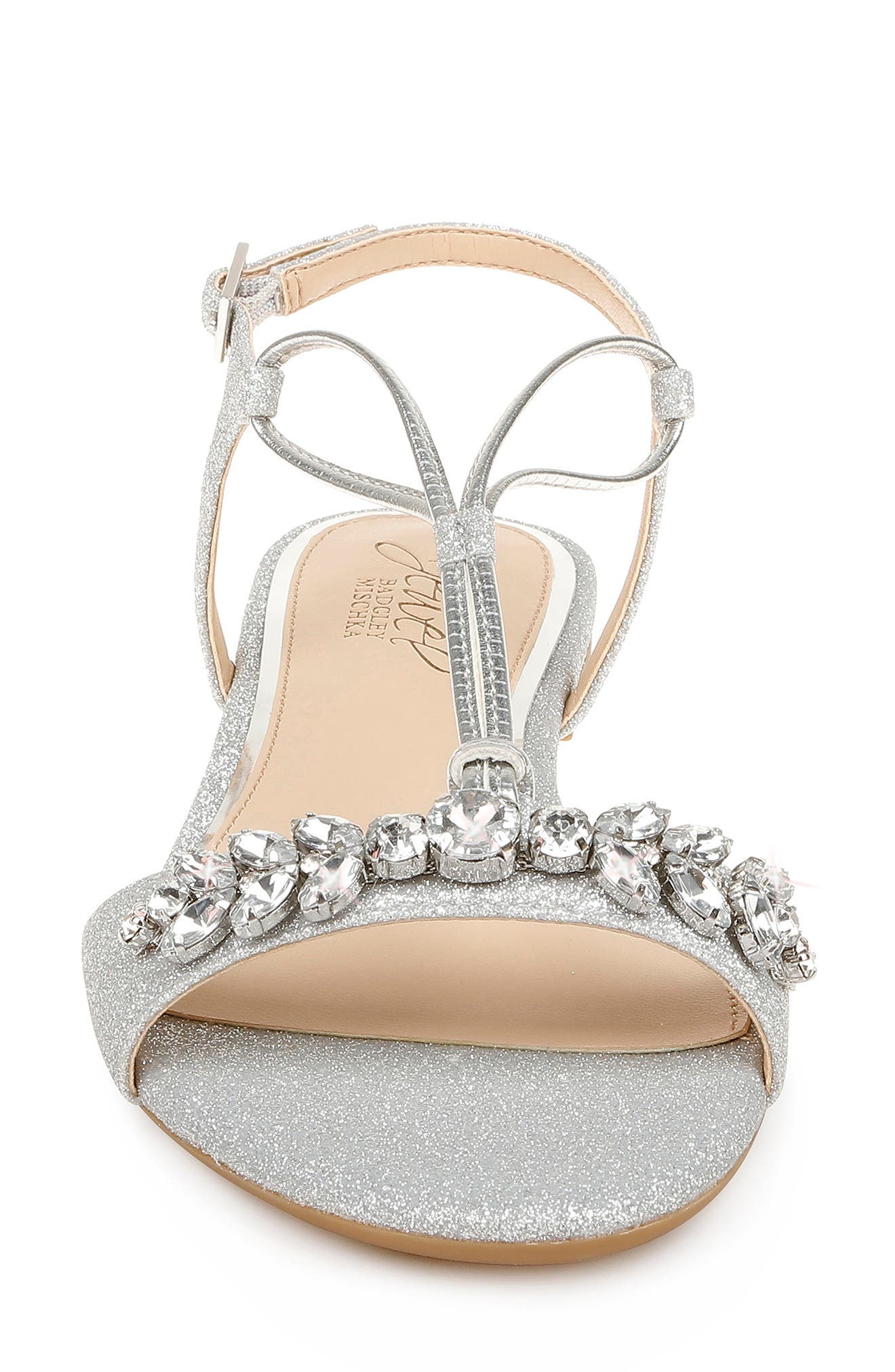 Jewel Badgley Mischka Badgely Mischka Paulina Embellished Sandal, Alternate, color, 