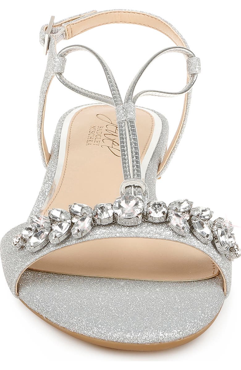 Jewel Badgley Mischka Badgely Mischka Paulina Embellished Sandal, Alternate, color,