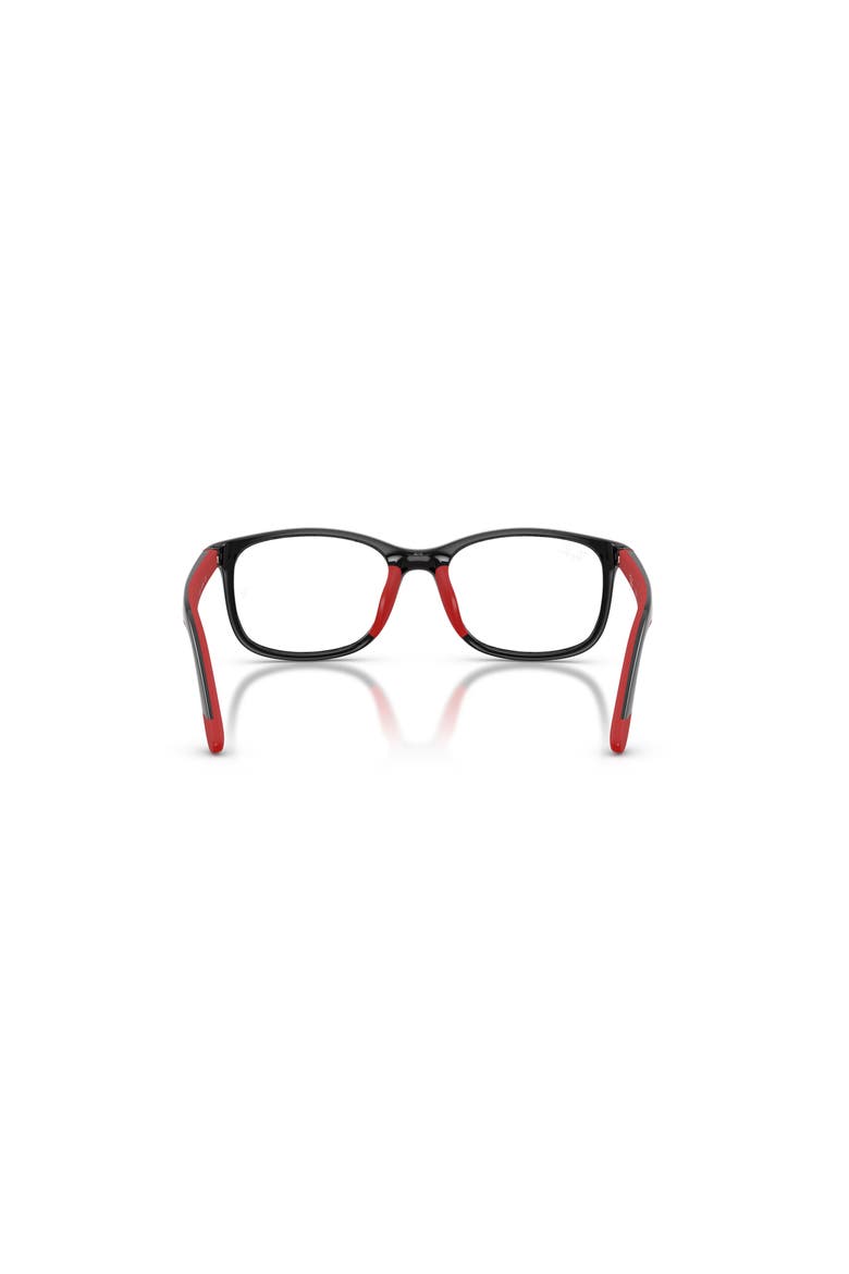 46mm Rectangle optical glasses, Alternate, color, Black